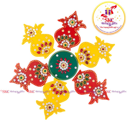 Stone Work Acrylic Rangoli