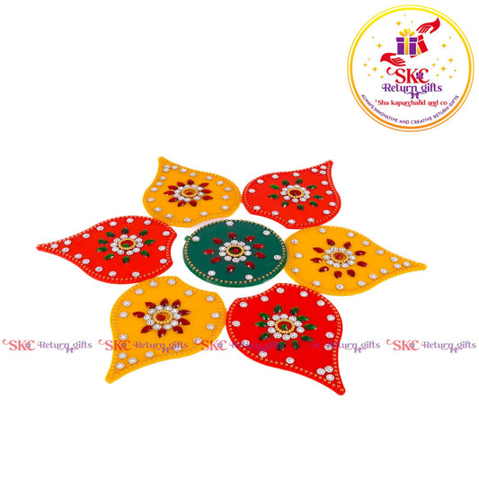 Stone Work Acrylic Rangoli