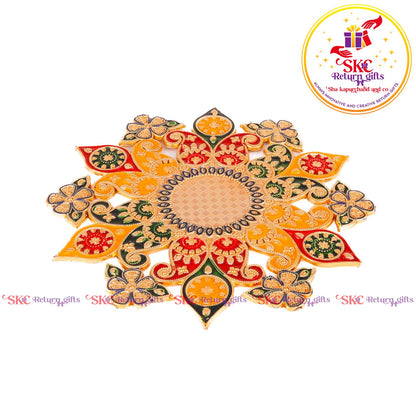 Fiber Meennakari Rangoli