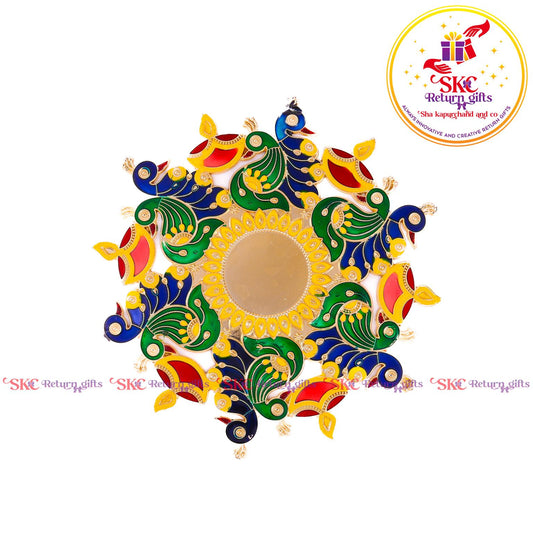 Fiber Meennakari Rangoli