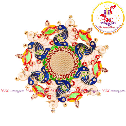 Fiber Meennakari Rangoli