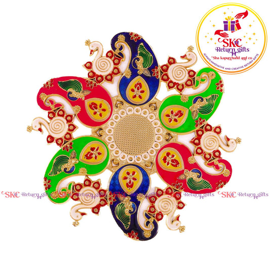 Fiber Meennakari Rangoli