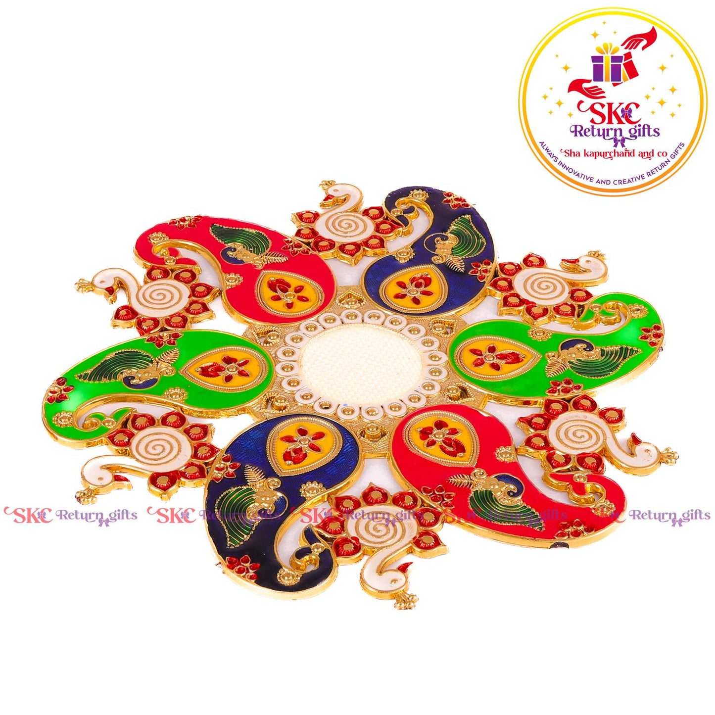 Fiber Meennakari Rangoli