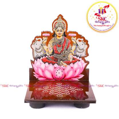 Acrylic Gajlaxmi Diya Stand