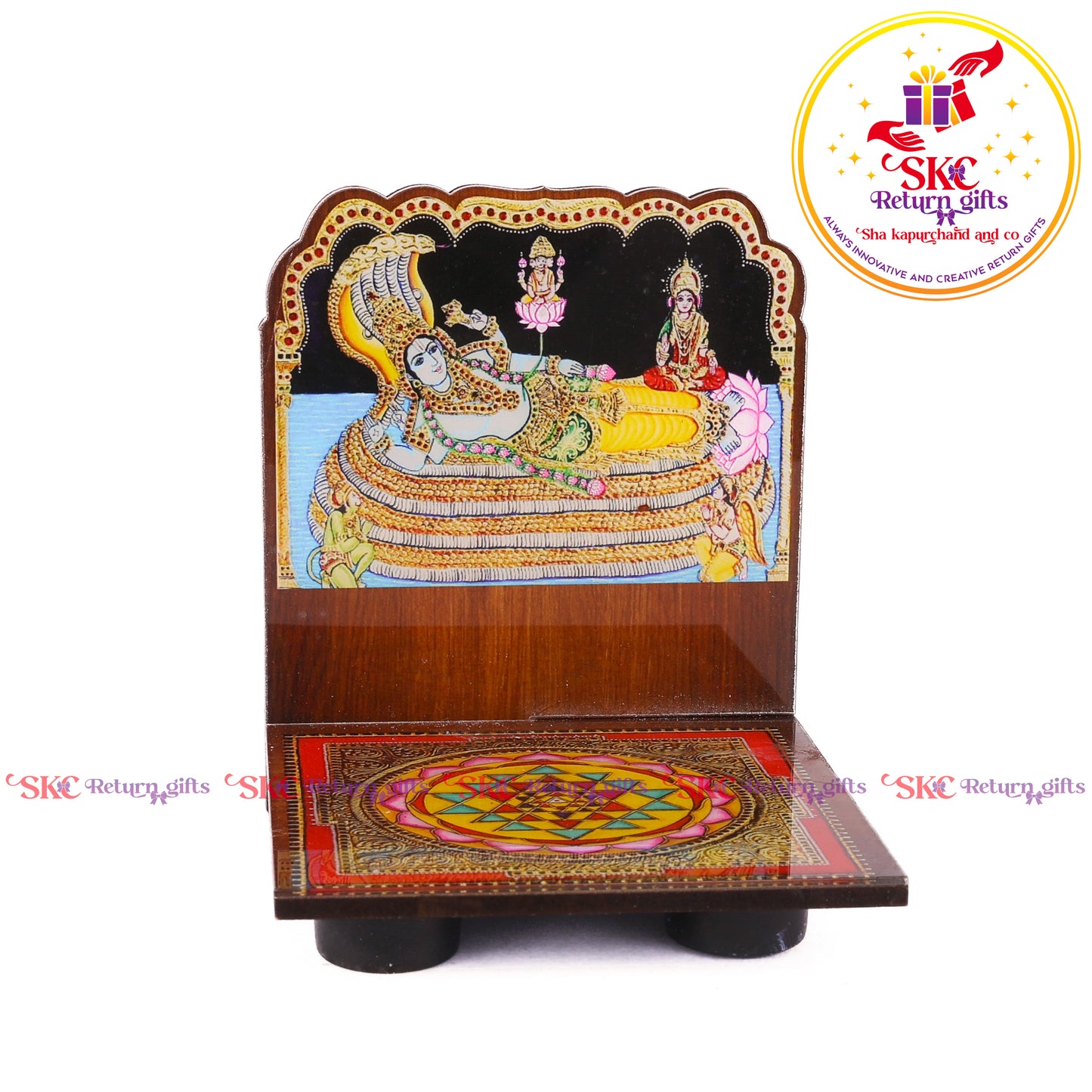 Acrylic Vishnu Diya Stand