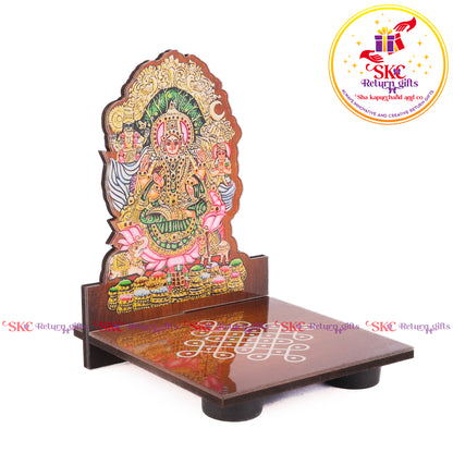 Acrylic Kalpavriksha Laxmi Diya Stand