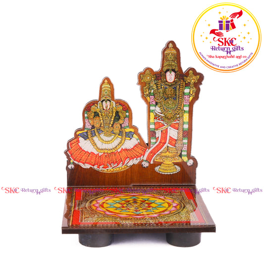 Acrylic Balaji Diya Stand