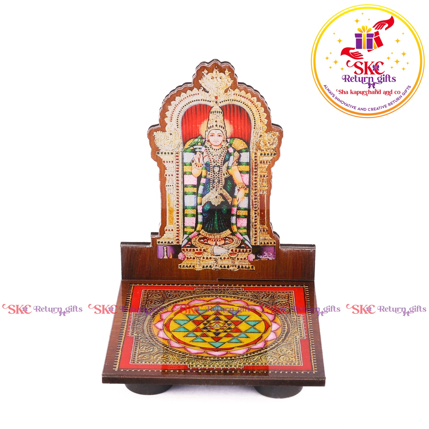 Acrylic Madurai Meenakshi Diya Stand