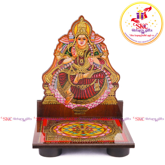 Acrylic Maa Laxmi Diya Stand