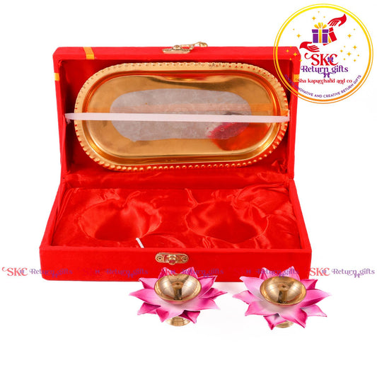 Premium Gift Set Colour Diya