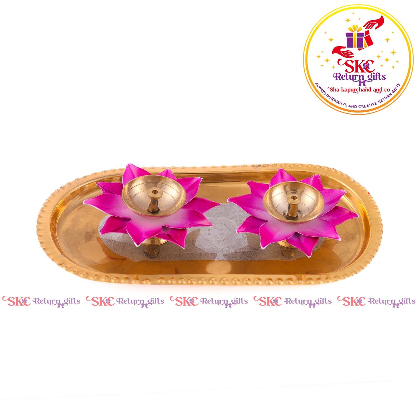 Premium Gift Set Colour Diya