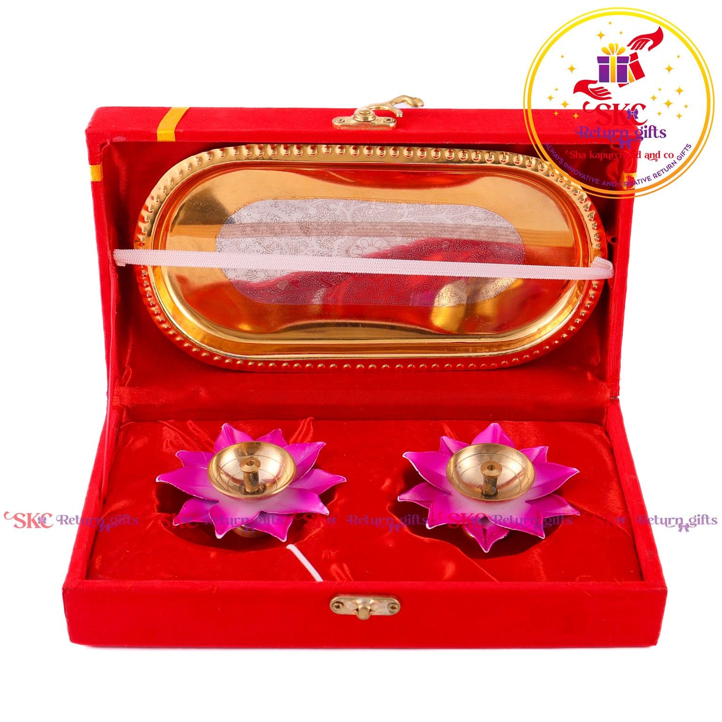 Premium Gift Set Colour Diya