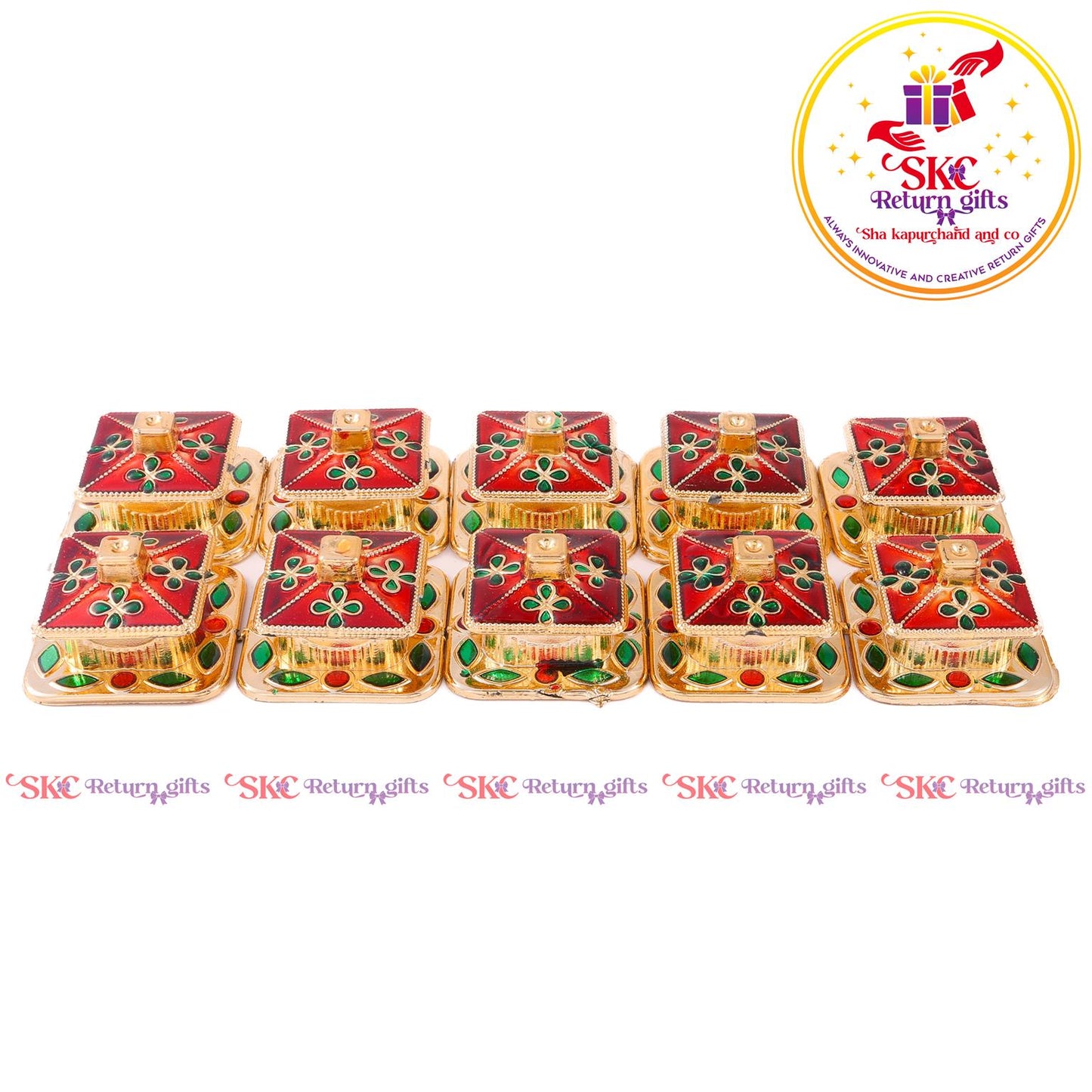 1*1 Meenakari Kum-kum Dabbi Single