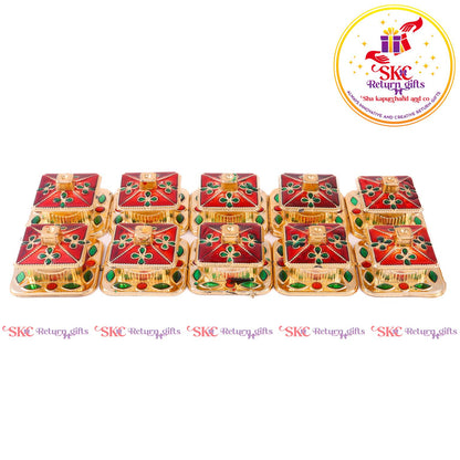 1*1 Meenakari Kum-kum Dabbi Single