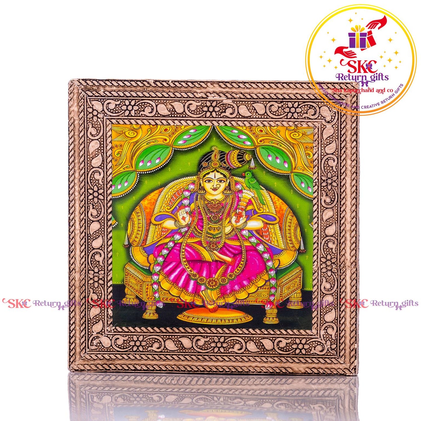 Tanjore Digital Art Andal