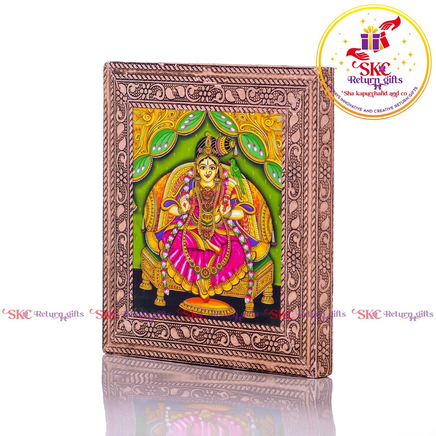 Tanjore Digital Art Andal