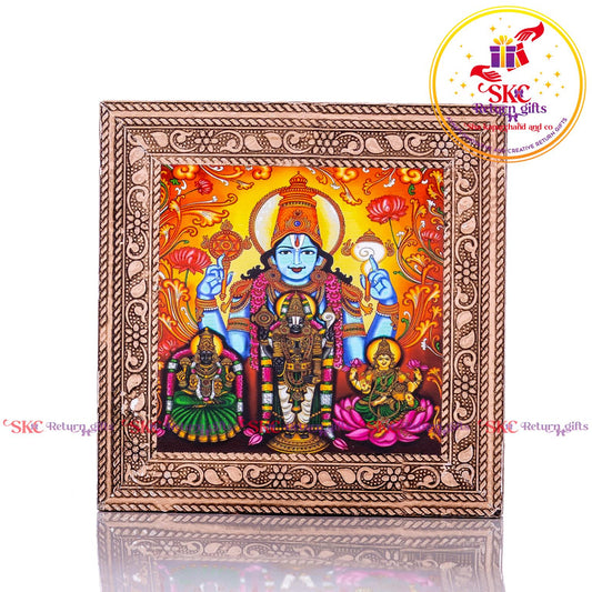 Tanjore Digital Art Tirupati Balaji