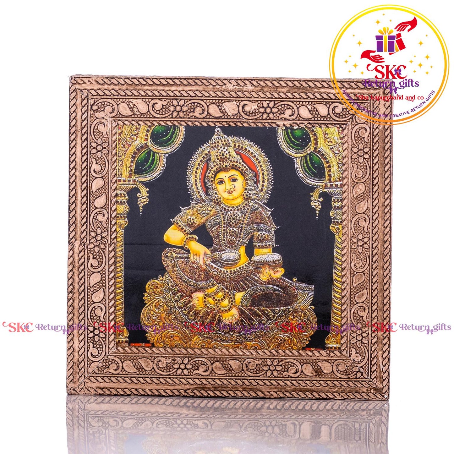 Tanjore Digital Art Anna Purni