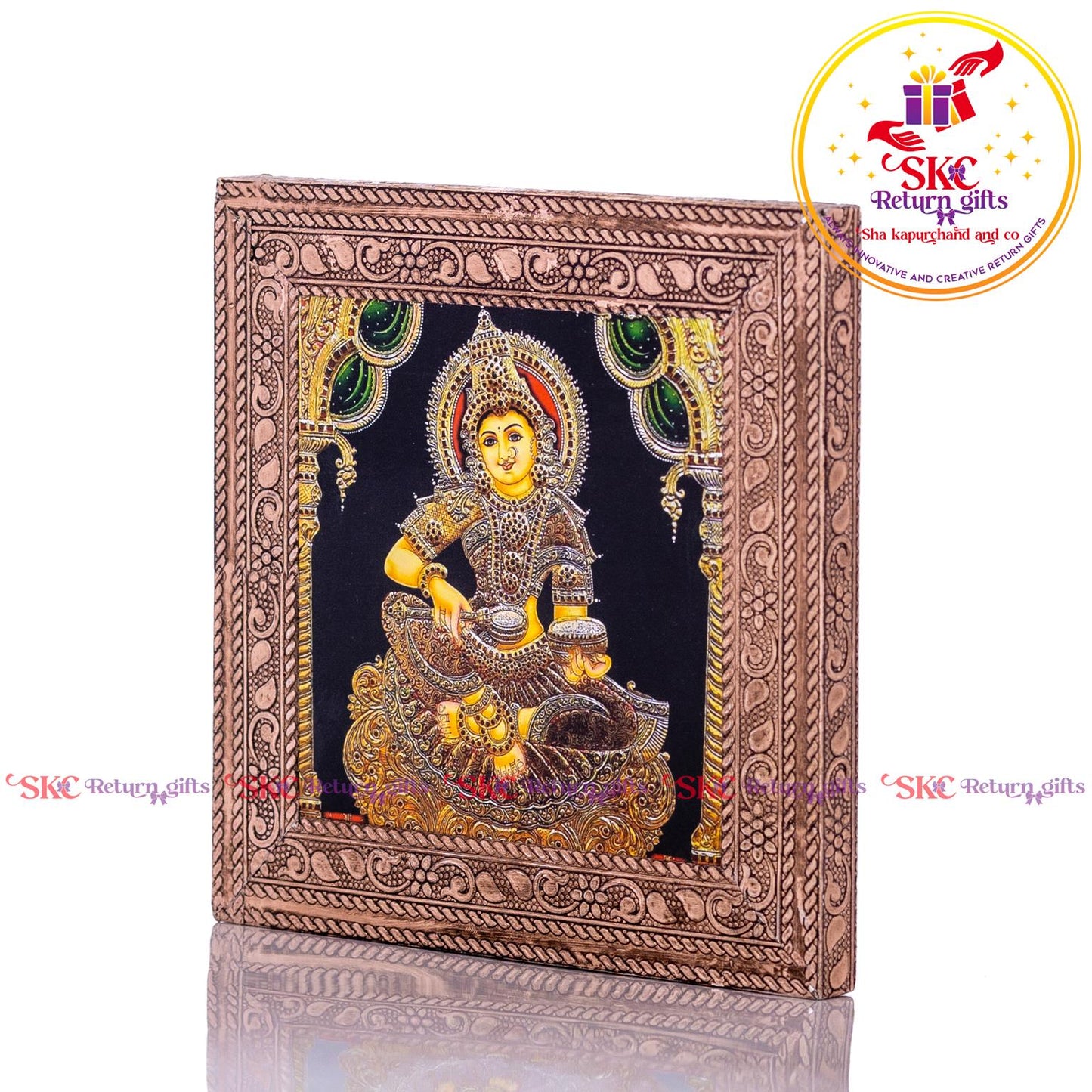 Tanjore Digital Art Anna Purni