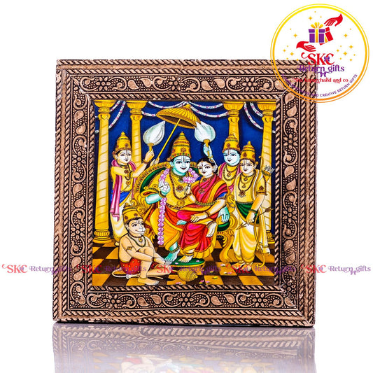 Tanjore Digital Art Ram Darbar