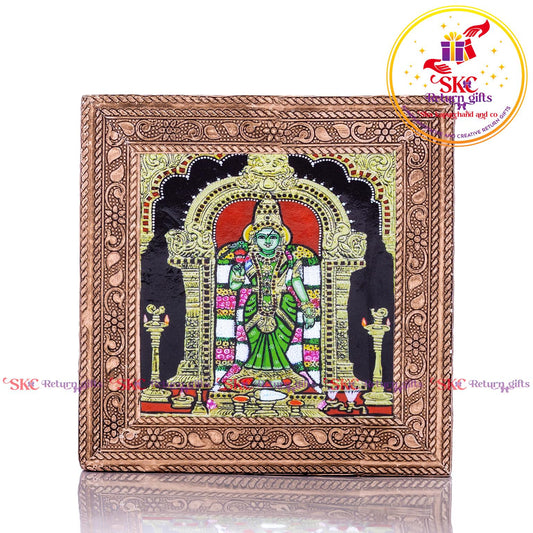 Tanjore Digital Art Madurai Meenakshi