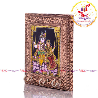 Tanjore Digital Arts Radha Krishna