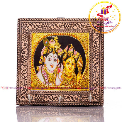 Tanjore Digital Arts Radha Krishna