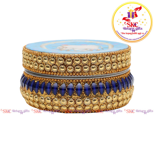 Pichwai Jaipur Kundan Box