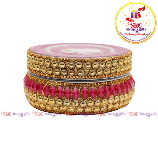 Pichwai Jaipur Kundan Box