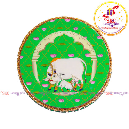Pichwai Jaipur Kundan Box