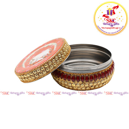 Pichwai Jaipur Kundan Box