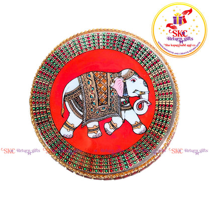Pichwai Jaipur Kundan Box