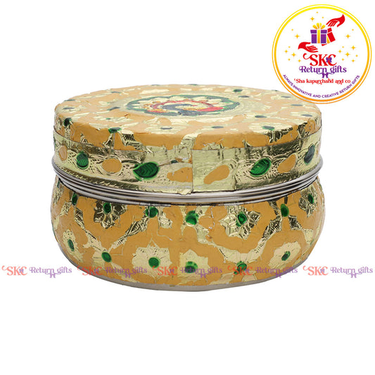 Pastel Color Meenakari Box 4 Inc