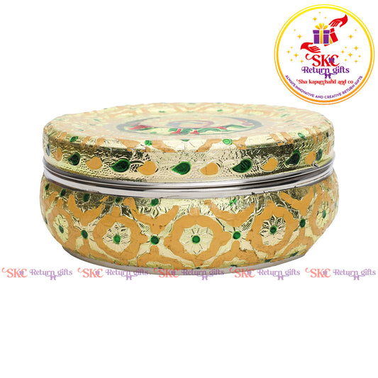 Pastel Color Meenakari Box 5 Inc