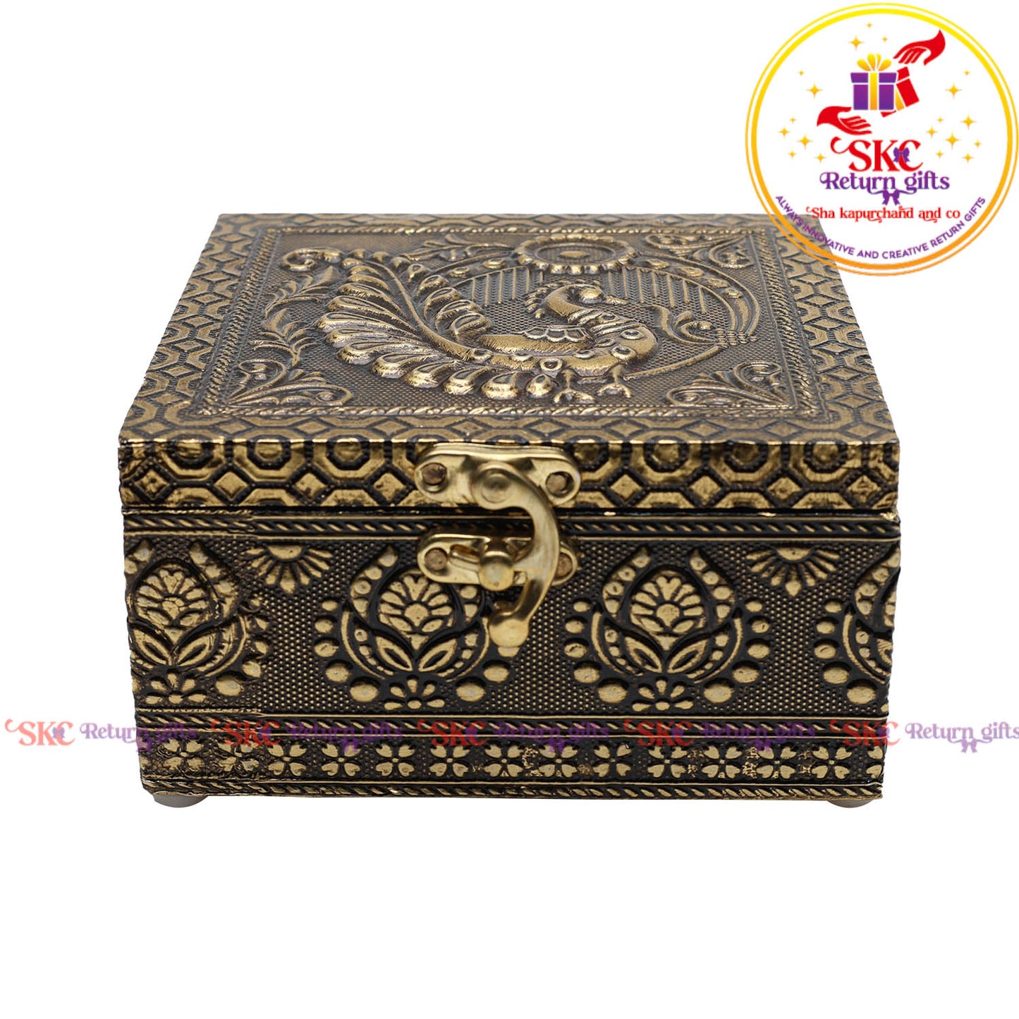 Digital Art Tanjore Pooja Box 4x4