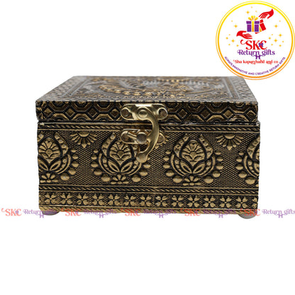 Digital Art Tanjore Pooja Box 5x5