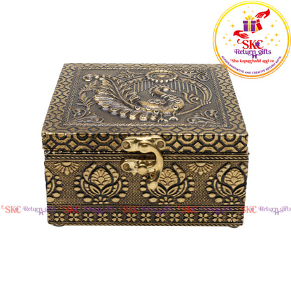 Tanjore Digital Art Pooja Box 5x5