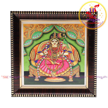 Tanjore digital art Andal