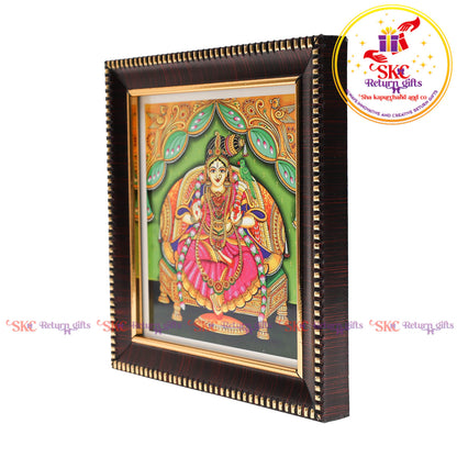 Tanjore digital art Andal