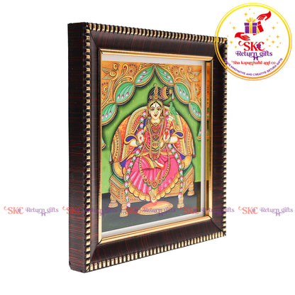 Tanjore digital art Andal