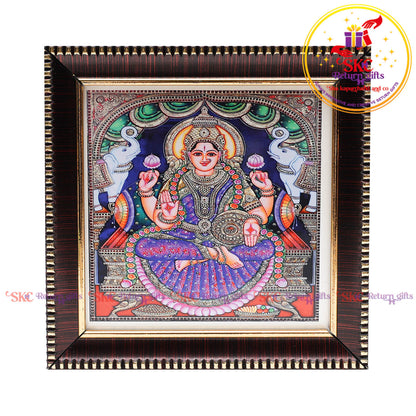 Tanjore digital art Laxmi