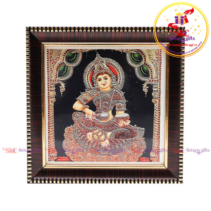 Tanjore digital art Annapurni