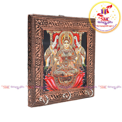Tanjore digital art Laxmi