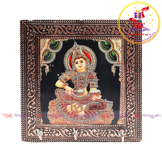 Tanjore digital art Annapurna