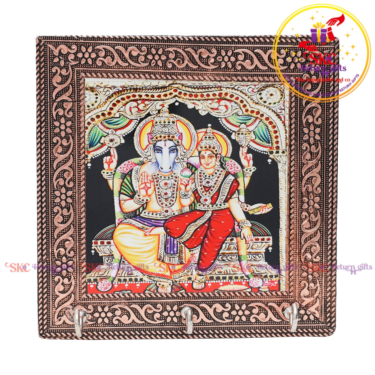 Tanjore digital art Laxmi hayagriva