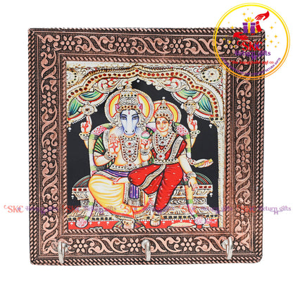 Tanjore digital art Laxmi hayagriva