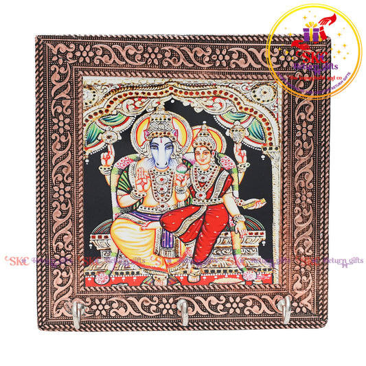 Tanjore digital art Laxmi hayagriva