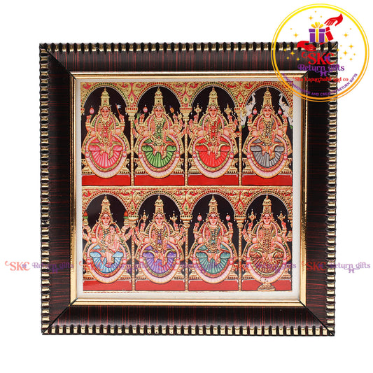 Tanjore digital art laxmi