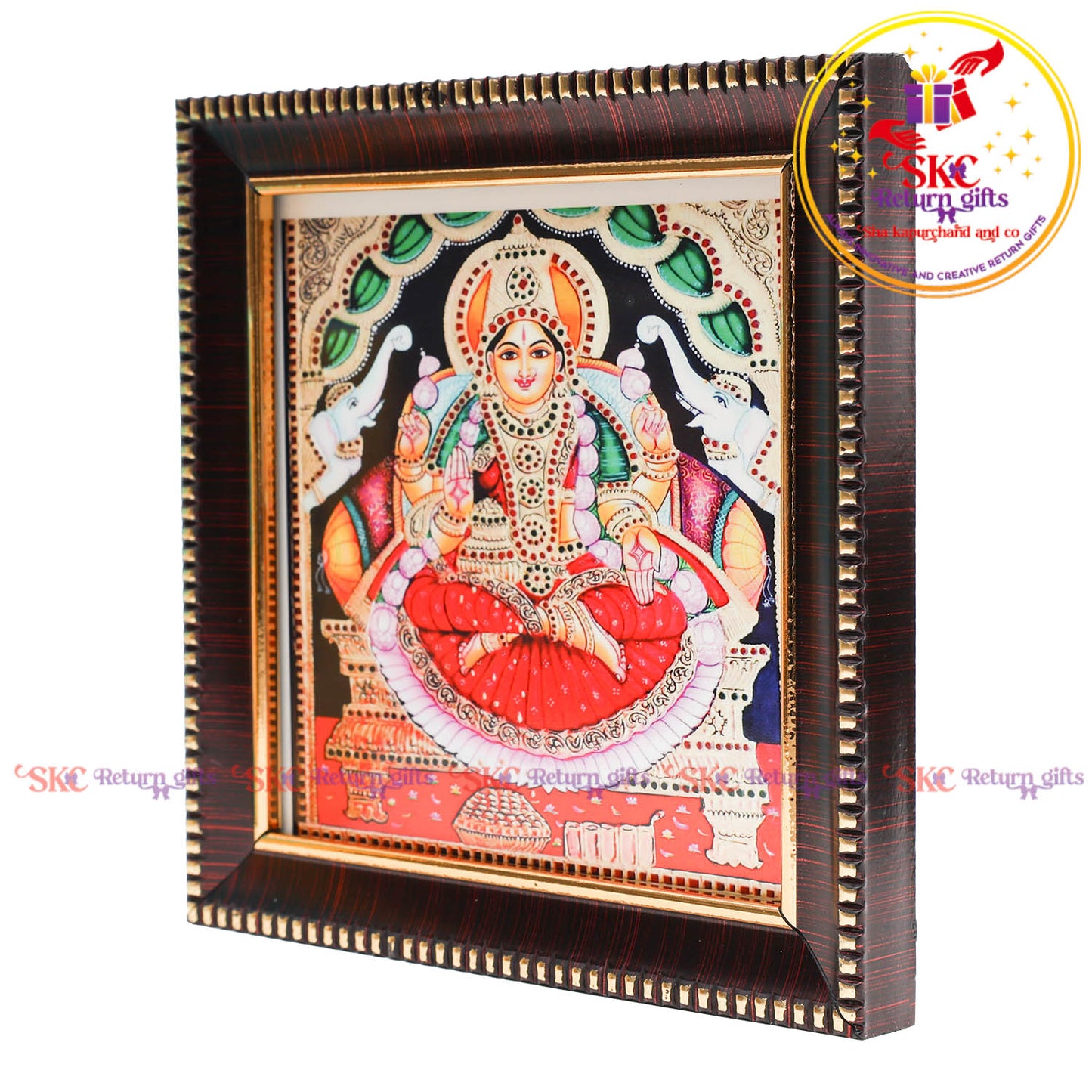 Tanjore digital art laxmi