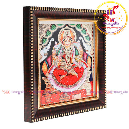 Tanjore digital art laxmi